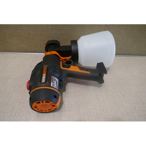 6431 - Worx cordless paint sprayer 18V - (Tool Only - Battery & Charger not included), original RRP £99.99 ... 
