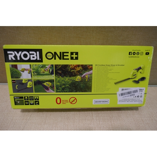 6432 - Ryobi lawn shears 18v (battery and charger not included) original RRP £59.99 + VAT (AJSAm4-535) *Thi... 