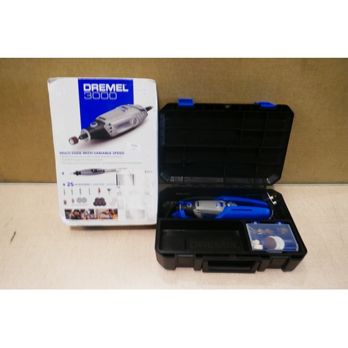 6438 - Dremel rotary tool 130w and a multi tool, (AJSAm4-532) *This lot is subject to VAT