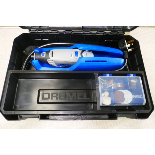 6438 - Dremel rotary tool 130w and a multi tool, (AJSAm4-532) *This lot is subject to VAT