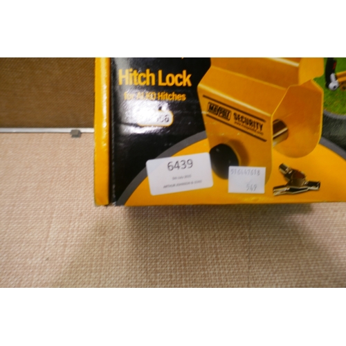 6439 - Maypole Hitchlock suitable for securing caravan and trailer hitches, original RRP £46.85 + VAT (AJSA... 