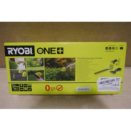 6432 - Ryobi lawn shears 18v (battery and charger not included) original RRP £59.99 + VAT (AJSAm4-535) *Thi... 