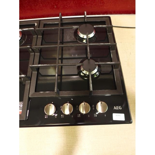 6095 - AEG 4 zone gas hob (507-1) *This lot is subject to VAT