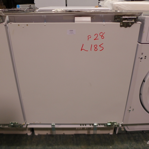 6181 - Hotpoint integrated freezer (507-185) *this lot is subject to VAT