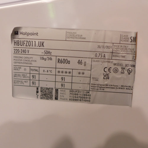 6181 - Hotpoint integrated freezer (507-185) *this lot is subject to VAT