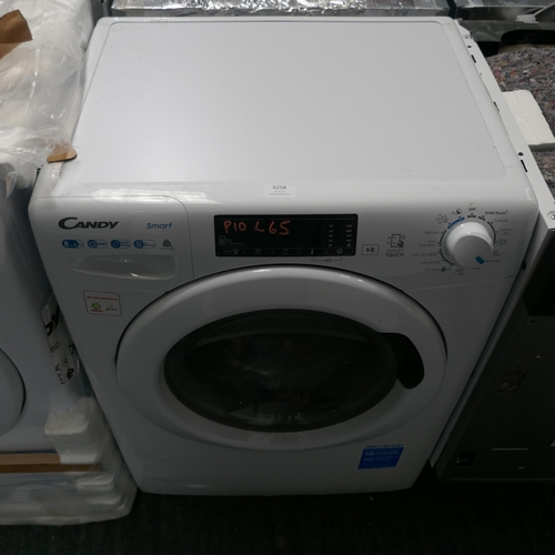 6258 - Candy freestanding washer/dryer machine 8/5kg Smart Touch (505-65) *This lot is subject to VAT