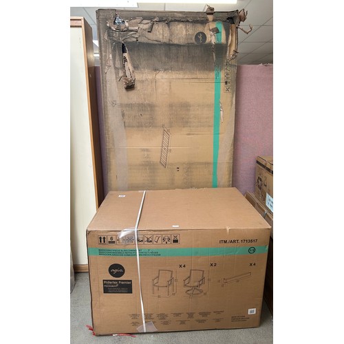 3246 - Agio Maricopa 7 piece sling dining set (unchecked) (4236-44) *This lot is subject to VAT