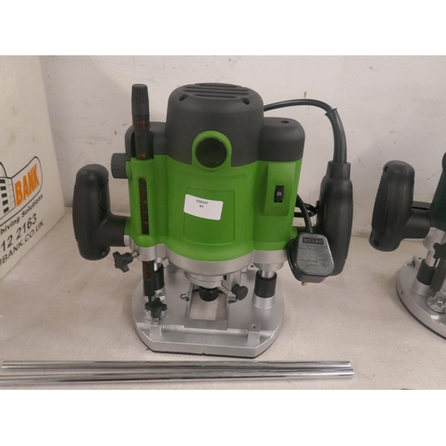 5337 - Two 240v routers *This lot is subject to VAT