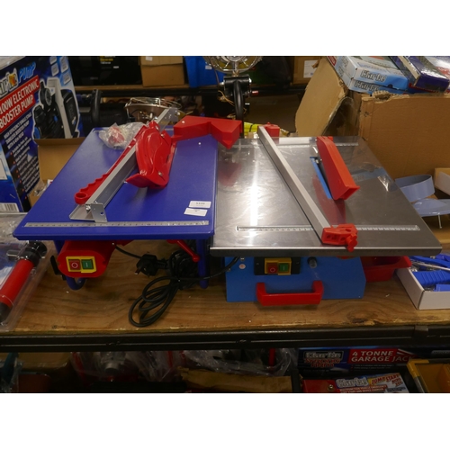 5339 - Two sample 240v electric tile cutters *This lot is subject to VAT