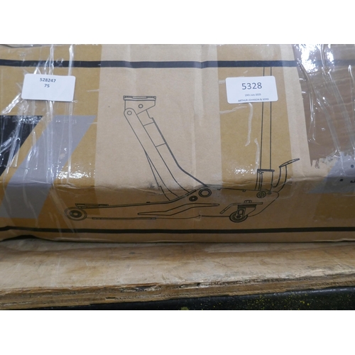 5328 - A boxed trolley jack *This lot is subject to VAT