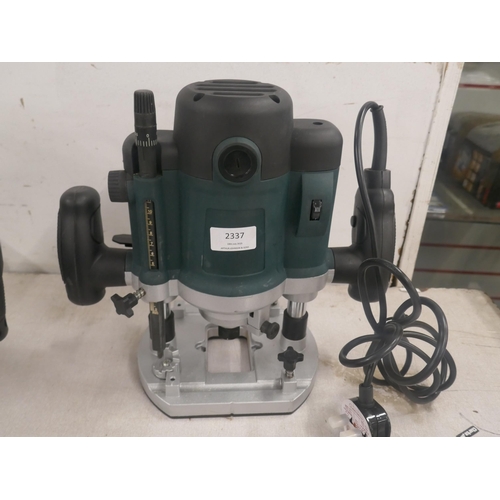 5337 - Two 240v routers *This lot is subject to VAT