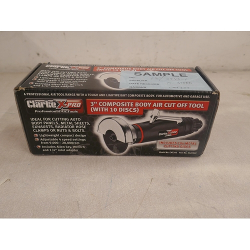 5344 - Five boxed X-Pro air tools including a 3