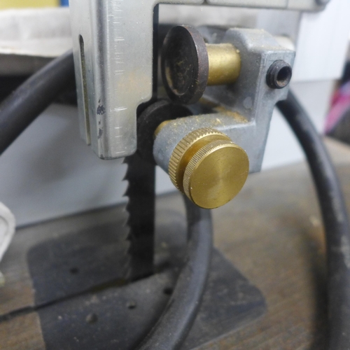 5150 - A Scheppach Basato 3 240v heavy duty band saw **Failed PAT test due to earth continuity and is sold ... 