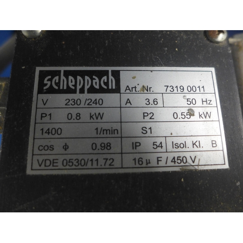 5150 - A Scheppach Basato 3 240v heavy duty band saw **Failed PAT test due to earth continuity and is sold ... 