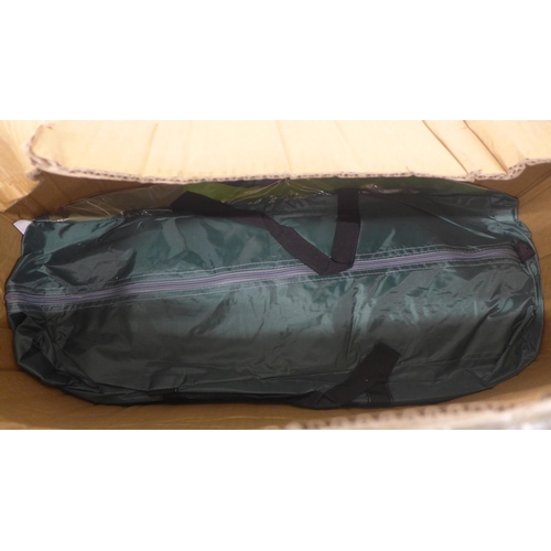 5225 - Two Tesco 6 person living area tents *This lot is subject to VAT