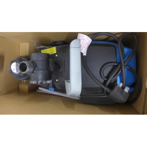 5303 - A boxed Clarke pump EBP1100 1100w electronic booster pump *This lot is subject to VAT