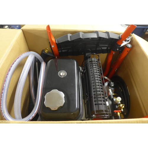 5306 - A petrol driven pressure washer *This lot is subject to VAT