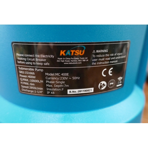 6175 - Katsu submersible water pump *This lot is subject to VAT