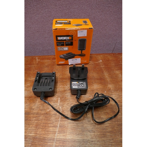 6179 - Worx charger, 20V WA3760  *This lot is subject to VAT