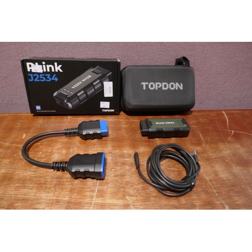 6216 - TOPDON RLink J2534 Pass-Thru Programmer, OEM Reprogramming and Diagnostic Tool, original RRP £312 + ... 