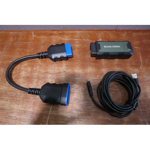 6216 - TOPDON RLink J2534 Pass-Thru Programmer, OEM Reprogramming and Diagnostic Tool, original RRP £312 + ... 