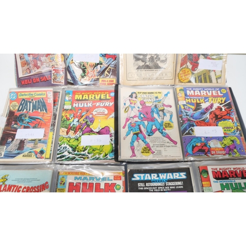 8031 - A large collection of Marvel comic magazines 1960s/1970s and onwards, including The Hulk, Spiderman,... 