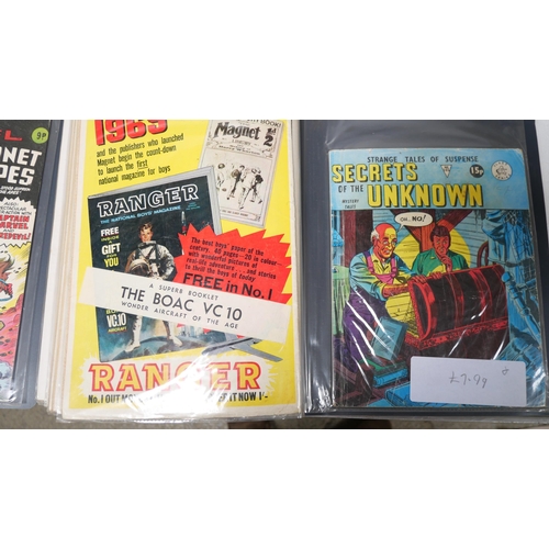 8031 - A large collection of Marvel comic magazines 1960s/1970s and onwards, including The Hulk, Spiderman,... 