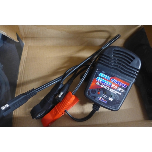 5024 - A boxed XH-BC02, 12V, 1.3A battery charger  *This lot is subject to VAT