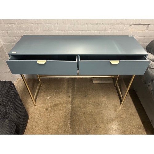 3006 - A grey two drawer console