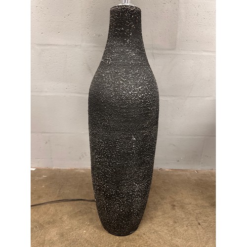 3011 - A floor standing lamp with grey shades