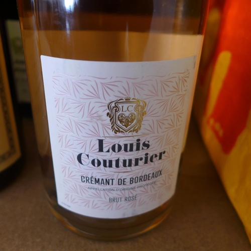 5054 - A quantity of assorted alcohol including Mucho Mas, Herencia, Louis Couturier, Combe aux Jacques and... 