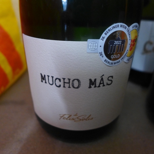 5054 - A quantity of assorted alcohol including Mucho Mas, Herencia, Louis Couturier, Combe aux Jacques and... 
