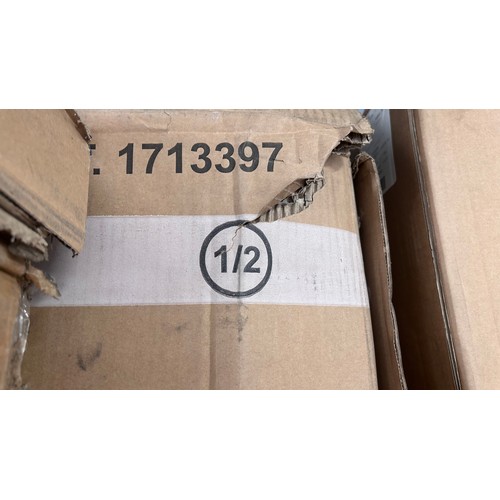 3178 - A Maricopa seven piece woven dining set (missing dining table legs/incomplete), original RRP £1249.9... 