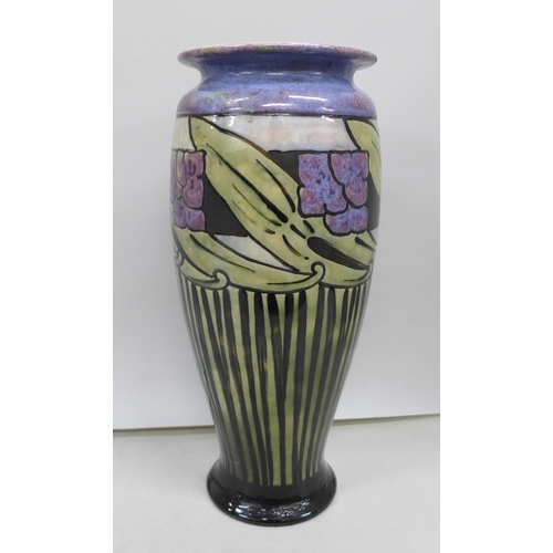2007 - A Royal Doulton vase designed by Maud Bowden, No. 7908, 26.5cm