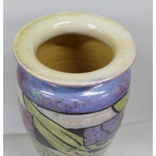2007 - A Royal Doulton vase designed by Maud Bowden, No. 7908, 26.5cm