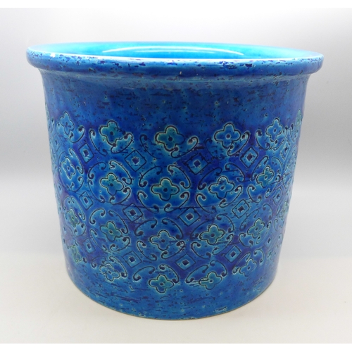 2008 - A Bitossi Italian planter, height 167mm, small paint chip on the rim