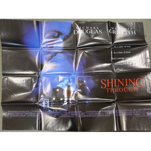 2013 - Five posters; Wilt, Shining Through, The Boatniks, Someone To Watch Over Me and MAC and Me