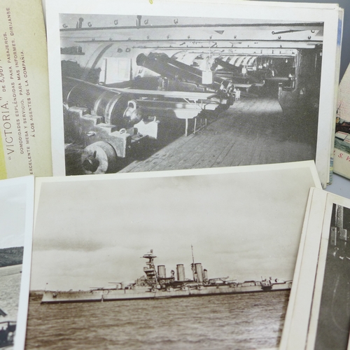 2019 - A collection of over 60 shipping and naval related postcards