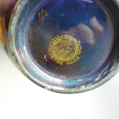 2027 - Collection of Carlton Ware lustre pottery to include 1920s Armand Lustre Ware bowl and vase both wit... 