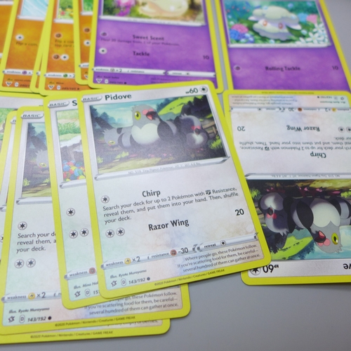 2039 - A collection of 650+ Pokémon cards with over 170 Holographic cards including Rares and Reverse Holos... 