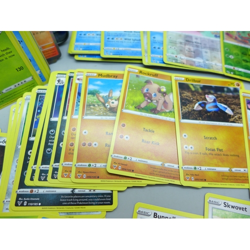2039 - A collection of 650+ Pokémon cards with over 170 Holographic cards including Rares and Reverse Holos... 