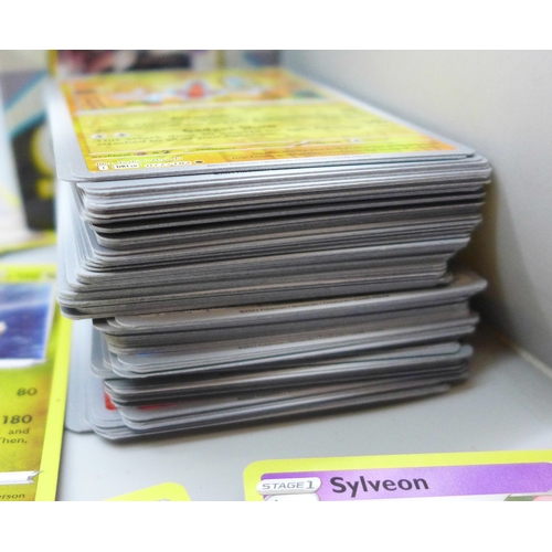 2041 - A collection of 330 Holographic Pokémon cards including Rares and Reverse Holos