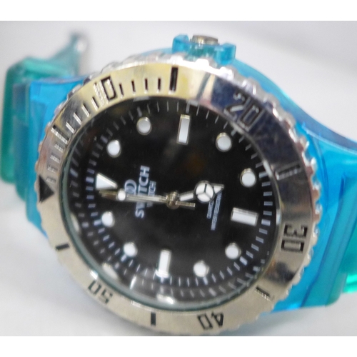 2060 - A collection of fashion wristwatches including Baby-G, Rotary, DKNY, Claude Valentini, etc.