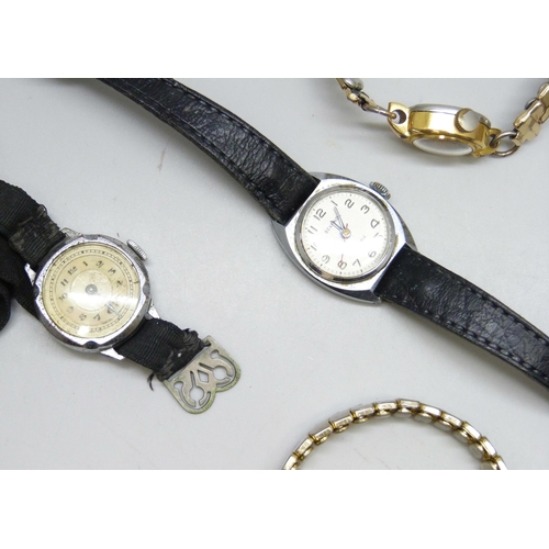 7292 - A collection of lady's wristwatches