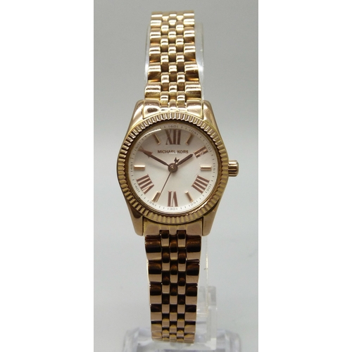 7296 - Two Michael Kors wristwatches, boxed