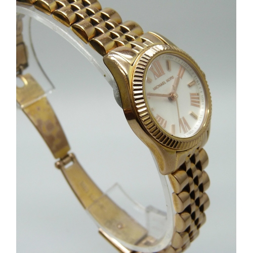 7296 - Two Michael Kors wristwatches, boxed