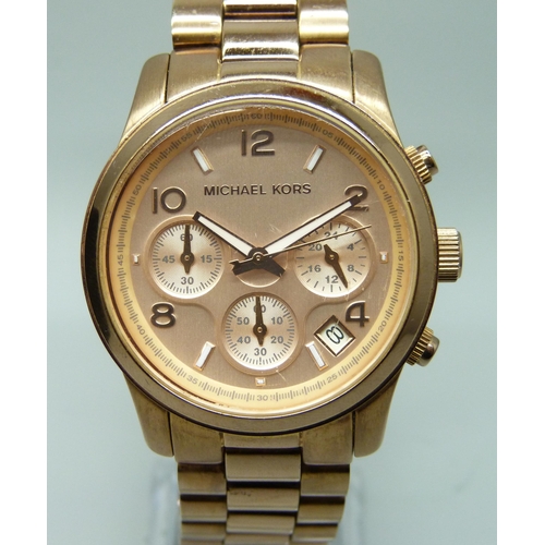 7296 - Two Michael Kors wristwatches, boxed