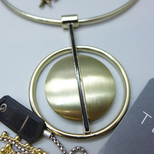 7257 - A collection of branded jewellery including, Ben De-Lisi, Pilgrim, Tempest, etc.