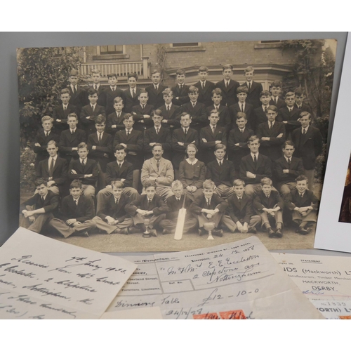 2099 - A collection of paper ephemera from the mid 1800s onwards