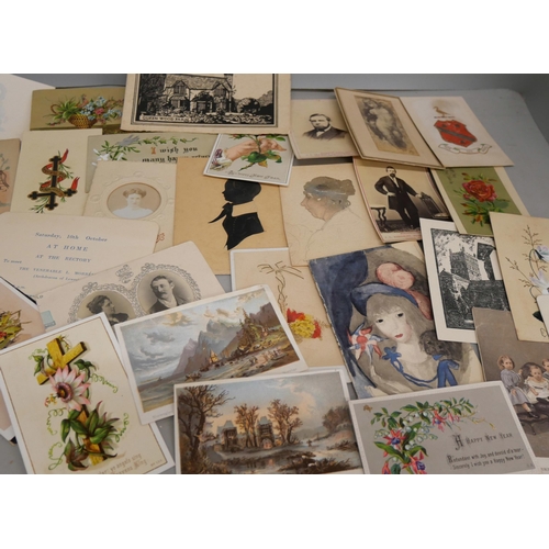 2099 - A collection of paper ephemera from the mid 1800s onwards